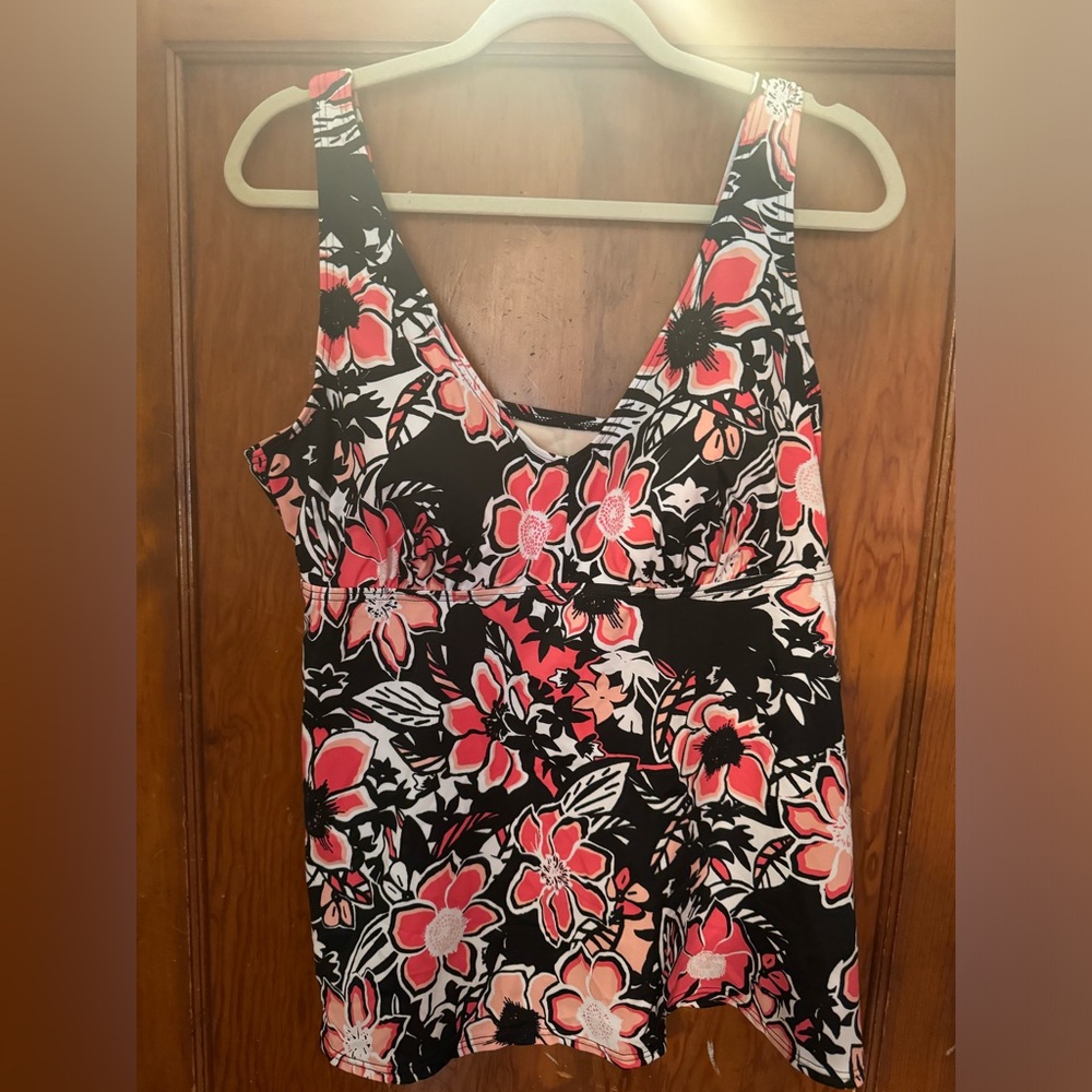 Swimsuits for All in Black and Pink